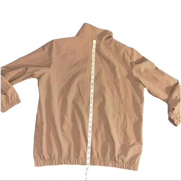 Vintage Blair Track Suit Women L Brown  Windbreaker Set embroidered flowers - Picture 3 of 7